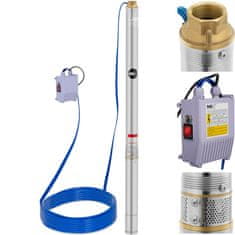 MSW Globinska črpalka za globinske vodnjake STAL 1000 W 3800 l/h do 85 m