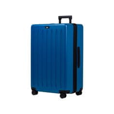 Rowex Srednji univerzalni potovalni kovček s ključavnico TSA Stripe, modri, 63x40x27 cm (63l)