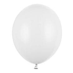 Moja zabava Baloni pastel Beli - 10 balonov
