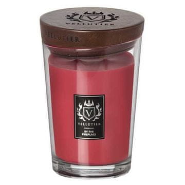 Svíčka Vellutier velká, By the Fireplace, U krbu, 515 g