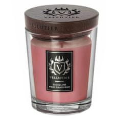 Svíčka Vellutier střední, Succulent Pink Grapefruit, Sukulet růžového grapefruitu, 225 g