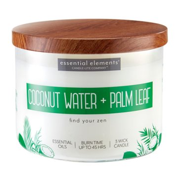 Candle-lite Svíčka , Coconut Water & Palm Leaf, Kokosová voda a palmový list, 418 g