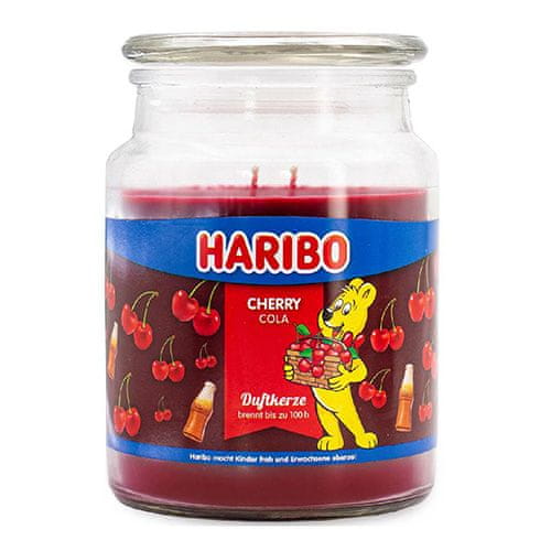Haribo Svíčka velká, Cherry Cola, Třešňová cola, 510 g
