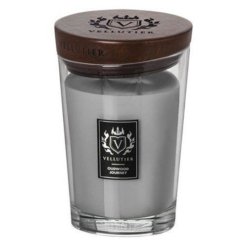 Svíčka Vellutier velká, Oudwood Journey, Cesta oudu, 515 g