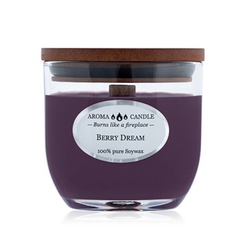 Svíčka Aroma Candle malá, Berry Dream, Bobulový sen, 85 g