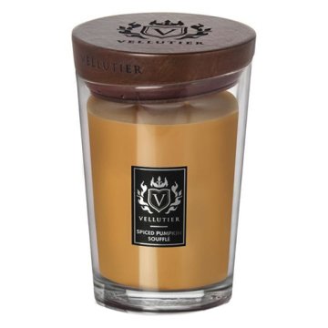 Svíčka Vellutier velká, Spiced Pumpkin Soufflé, Kořeněné dýňové soufflé, 515 g