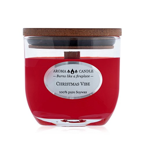 Svíčka Aroma Candle malá, Christmas Vibe, Vánoční atmosféra, 85 g