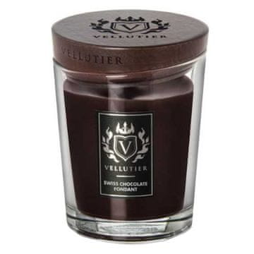 Svíčka Vellutier střední, Swiss Chocolate Fondant, Švýcarský čokoládový fondant, 225 g