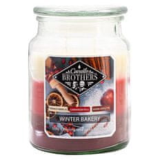 Svíčka Candle Brothers velká, Winter Bakery, Zimní pečení, 510 g