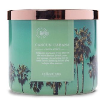 Colonial Candle Svíčka Travel Collection, Cancun Cabana, Cancún Cabana, 411 g