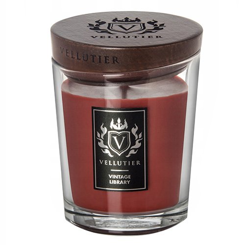 Svíčka Vellutier střední, Vintage Library, Vintage knihovna, 225 g