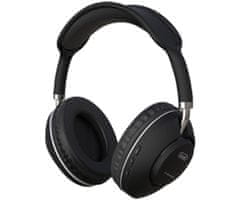 Trevi DJ 12E42 BT brezžične naglavne slušalke, BT 5.3, USB-C, črna