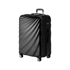 Rowex Srednji univerzalni potovalni kovček Pulse, črn, 68x40x27 cm (66l)