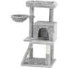 Praskalni stolp za mačke z žogo 48x43x126cm UNI_CT_04