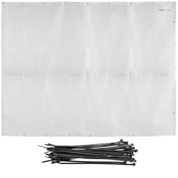 shumee Zavesa toplotno odporna varilna odeja 1000C 236x174cm