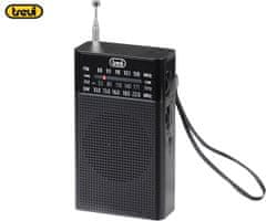 Trevi RA 7F15 radijski sprejemnik, prenosen, FM/AM/SW/AUX, črna