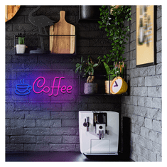 Neolia Neon LED luč - napis Coffee