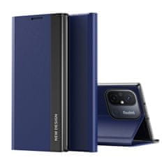 HURTEL Etui pokrowiec z klapką i podstawką do Xiaomi Redmi Note 12 Pro+ Sleep Case Pro niebieski