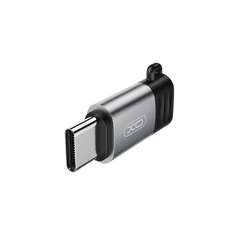 XO Adapter Lightning na USB-C NB263A 27W siv