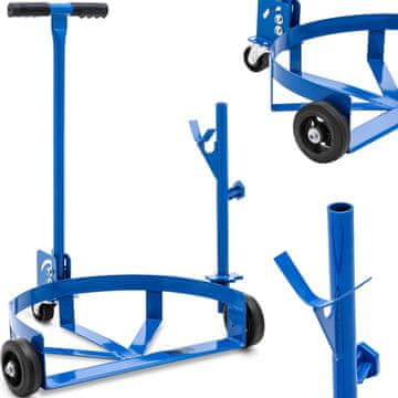 shumee Voziček za transport sodov dia. 60 cm do 300 kg