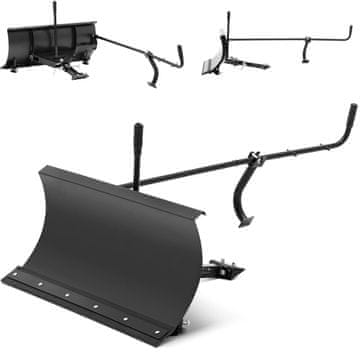 Hillvert Snežni plug za motorno samokolnico HT-MD-500 99 x 166 x 60 cm