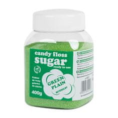 shumee Barvni bombažni sladkor, zelena, naravna aroma, 400 g