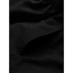 OMBRE Moške plavalne hlače V25 OM-SRBS-0125 črne barve MDN124944 XL