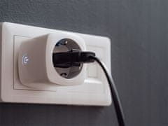 Blow pametna električna vtičnica, WiFi, 3600W, 16A, aplikacija, bela