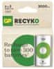 GP ReCyko HR20 (D) polnilna baterija, 3000 mAh, 2 kosa