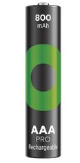 GP ReCyko Pro HR03 (AAA) polnilna baterija, 800 mAh, 6 kosov
