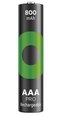 GP ReCyko Pro HR03 (AAA) polnilna baterija, 800 mAh, 6 kosov