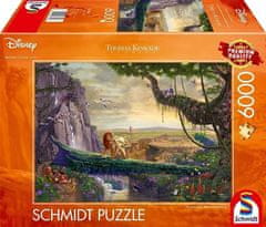 Schmidt Puzzle Levji kralj: Vrnitev na levjo skalo 6000 kosov