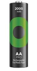 GP ReCyko Pro Photo Flash HR6 (AA) polnilna baterija, 4 kosi