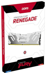 Kingston Fury Renegade pomnilnik (RAM), DDR5, 64GB, 6400, 2x32GB, CL32, DIMM (KF564C32RWK2-64)