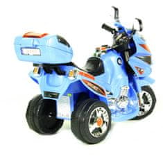 Noah Otroško kolo na baterije s prtljažnikom LED MOTO-S-2-Blue