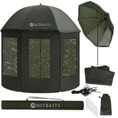 Hitbaits Ribiški dežnik nepremočljiv šotor 240 cm
