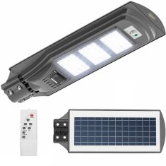 shumee Solarna mestna ulična svetilka s senzorjem gibanja in mraka 60 x LED 300 W PILOT