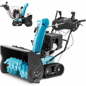 Hillvert Dizelska snežna freza z električnim zagonom LED 750 mm 302 cm3