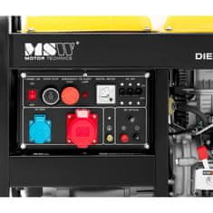 NEW Dizelski generator 12,5 l 240/400 V 5500 W AVR
