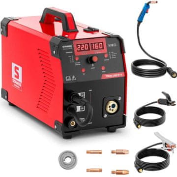 shumee TRON 200 RV MIG/MAG MMA FCAW TIG Lift-Arc multifunkcijski varilni aparat 230V 200A