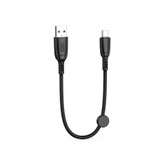 XO Kabel NB247 USB - USB-C 0,25m 6A črn