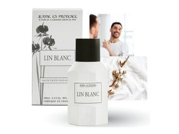 Jeanne En Provence Jeanne en Provence - Lin Blanc Toaletna voda za moške z mošusnim in cvetličnim vonjem 100ml