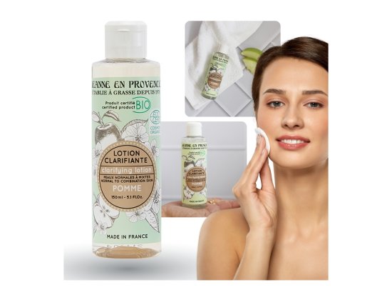 Jeanne En Provence Jeanne en Provence BIO Apple - Jabolčni čistilno-pomirjujoči tonik BIO 150ml