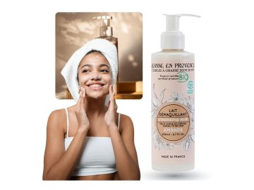 Jeanne En Provence Jeanne en Provence Lait Démaquillant - Čistilno mleko za obraz, BIO mandelj 200ml