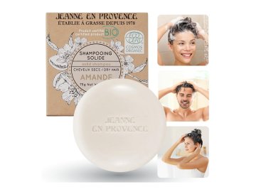 Jeanne En Provence Jeanne en Provence - BIO trdni šampon s sladkim mandljevim oljem 75g