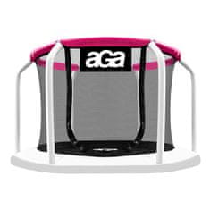 Aga Zaščitna mreža 150 cm za otroški trampolin Pink