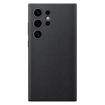 shumee Original ovitek za Samsung Galaxy S24 Ultra Vegan Leather Case GP-FPS928HCABW črn