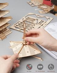 Robotime Rolife 3D lesena sestavljanka Petnadstropna pagoda 275 kosov