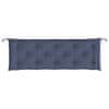 Vidaxl Blazina za vrtno klop mornarsko modra 150x50x7cm oxford tkanina