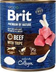 Brit Premium by Nature Dog Cons. - govedina s tripe 800 g